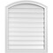 Ekena Millwork Arch Top Surface Mount PVC Gable Vent: Non-Functional, w/2"W x 1-1/2"P Brickmould Frame, 26"W x 30"H GVPAR26X3002SN - alternate 1